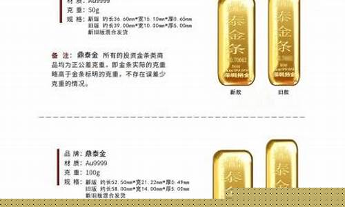 鼎泰金条金价查询_鼎泰金条金价查询最新