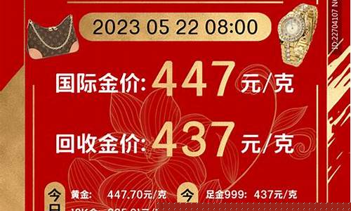 金价回收2022年8月份_金价回收2019