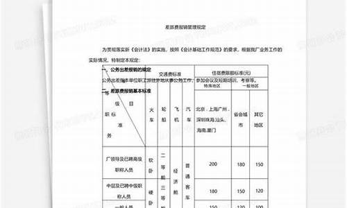 差旅报销油价规定最新_差旅报销油价规定