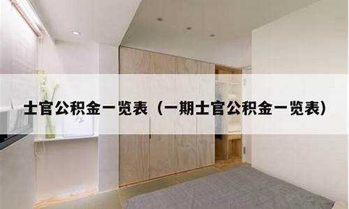 西藏士官工资表_西藏士官公积金价格