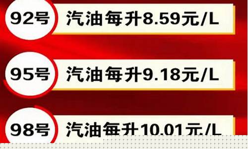2022六安油价_六安市油价
