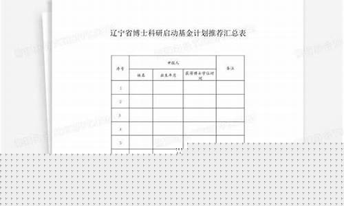 辽宁省博士基金价格表最新_辽宁省博士基金价格表最新公示