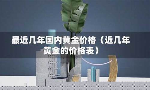 去年金价最高多少钱一克_最近几年金价最高