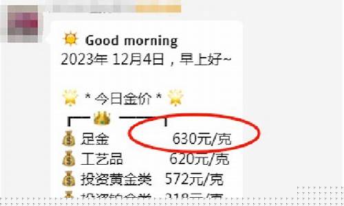 金子跌价_足金金价下跌文案