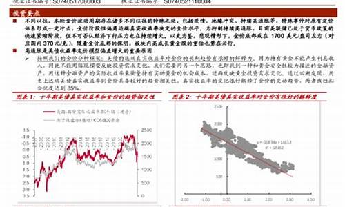 金价底部或已探明_金价下跌说明什么
